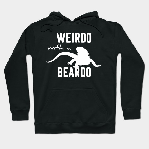 weirdo with a beardo Hoodie by zeevana